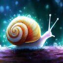 white-snail