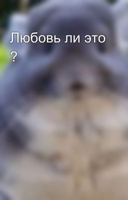 Любовь ли это ?