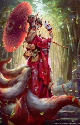 бонтен и кицунэ старинного города 