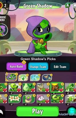 Растение против зомби герои(PvZH): Растениепед