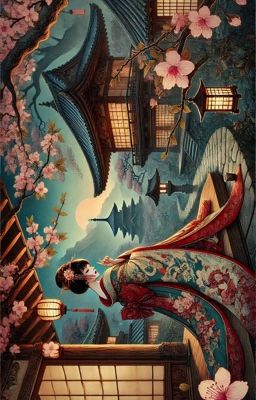 Гейша:Танец  в тени сакуры