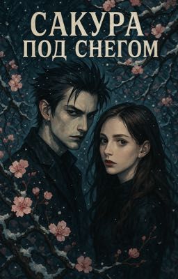 Сакура под снегом