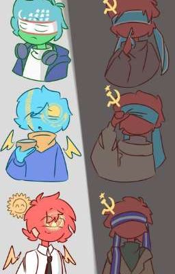 реакции  countryhumans на Т/И