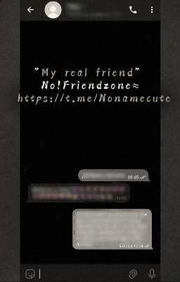 "My real friend" 