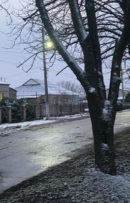 Первый снег.