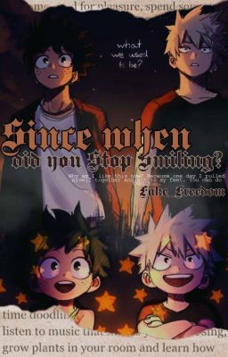 С каких пор ты перестал улыбаться? [РЕДАКТУРА]