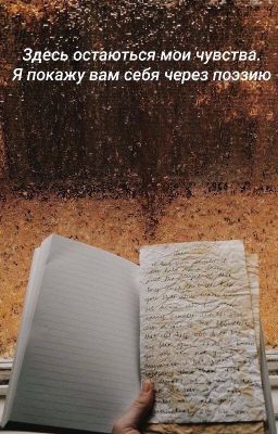 Здесь остаются мои чувства. Я покажу Вам себя через поэзию