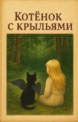 Котёнок с крыльями 