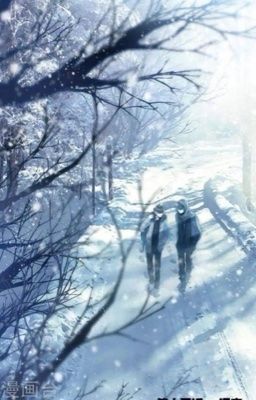 Снег искрится от сияние звёзд