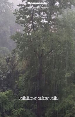 Радуга, после дождя.