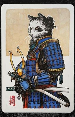 Гребанные похождения пьяного самурая кота Анфисия