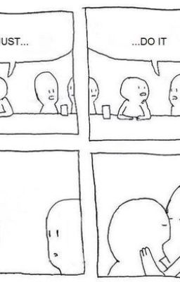 Давай сделаем вид, что мы не знакомы и как в том меме начнем целоваться?