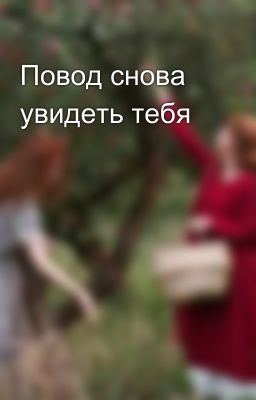 Повод снова увидеть тебя